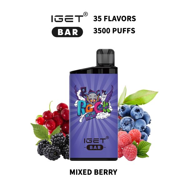 IGET BAR 3500Puffs MIXED BERRY