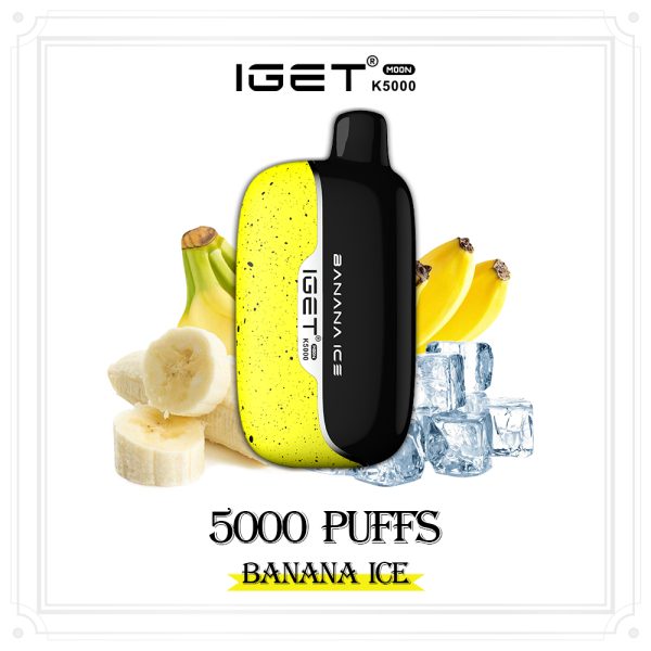 IGET MOON K5000 BANANA ICE (3PCS)