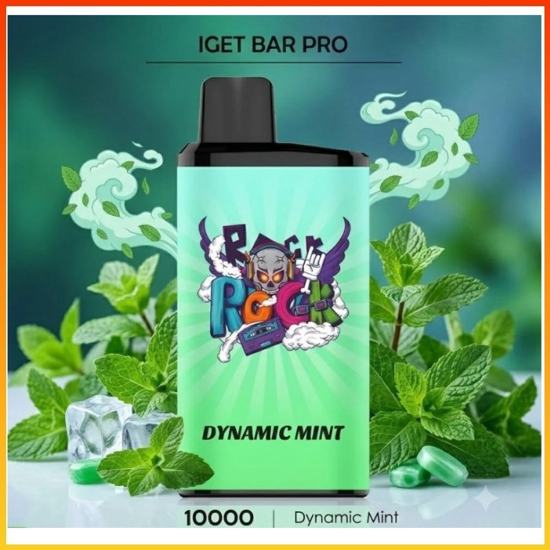IGET Bar Pro Dynamic Mint 10000 Puffs IGET Bar Pro Dynamic Mint 10000 Puffs - Image 1