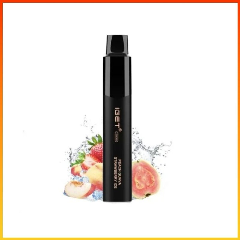IGET LEGEND Peach Strawberry Ice 4000 Puffs IGET LEGEND Peach Strawberry Ice 4000 Puffs - Image 1
