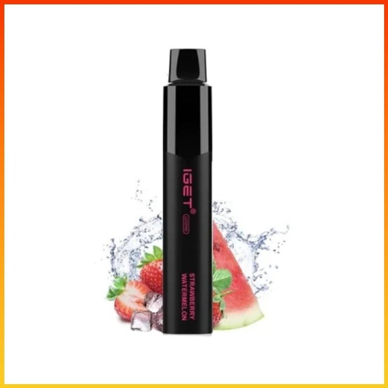 IGET LEGEND Strawberry Watermelon 4000 Puffs IGET LEGEND Strawberry Watermelon 4000 Puffs - Image 1