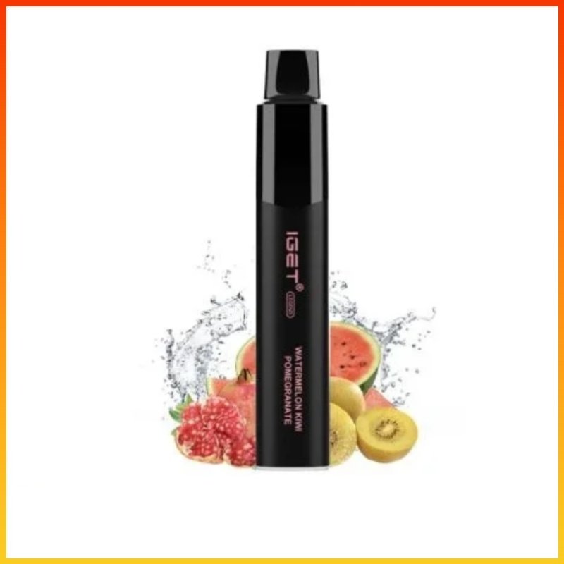 IGET LEGEND Watermelon Kiwi Pomegranate 4000 Puffs IGET LEGEND Watermelon Kiwi Pomegranate 4000 Puffs - Image 1