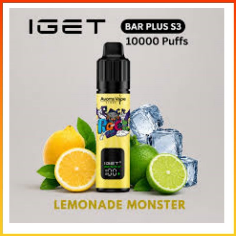 IGET Bar Plus S3 Kit LEMONADE MONSTER IGET Bar Plus S3 Kit LEMONADE MONSTER - Image 1