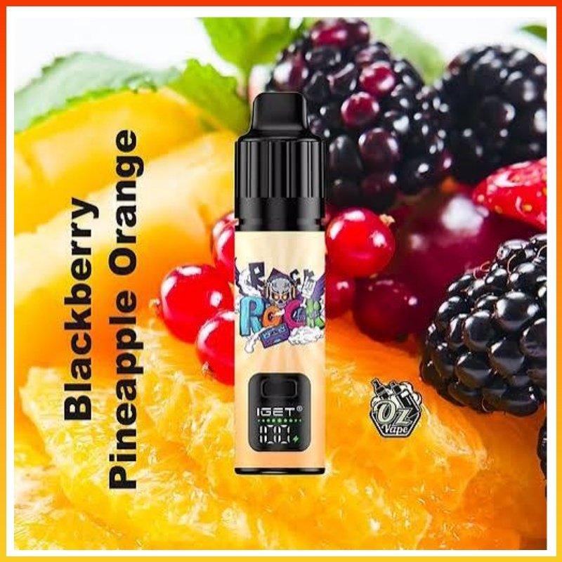 IGET Bar Plus S3 Pod BLACKBERRY PINEAPPLE ORANGE IGET Bar Plus S3 Pod BLACKBERRY PINEAPPLE ORANGE - Image 1