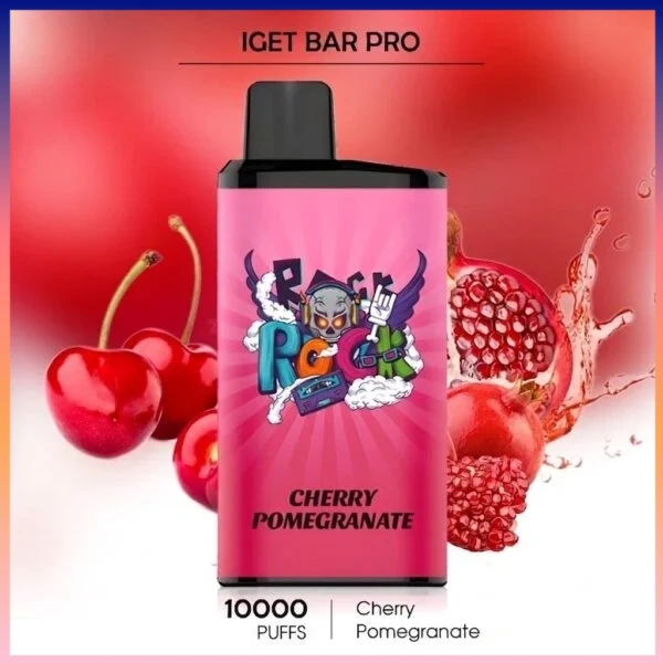 photo_2026-07-13_13-44-10-600x600-1.webp IGET Bar Pro Cherry Pomegranate 10000 Puffs - Image 1