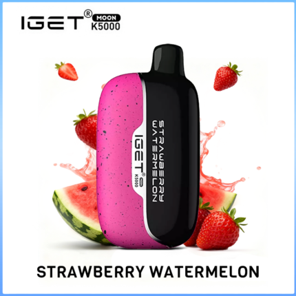 IGET MOON Strawberry Watermelon Ice 5000 Puffs