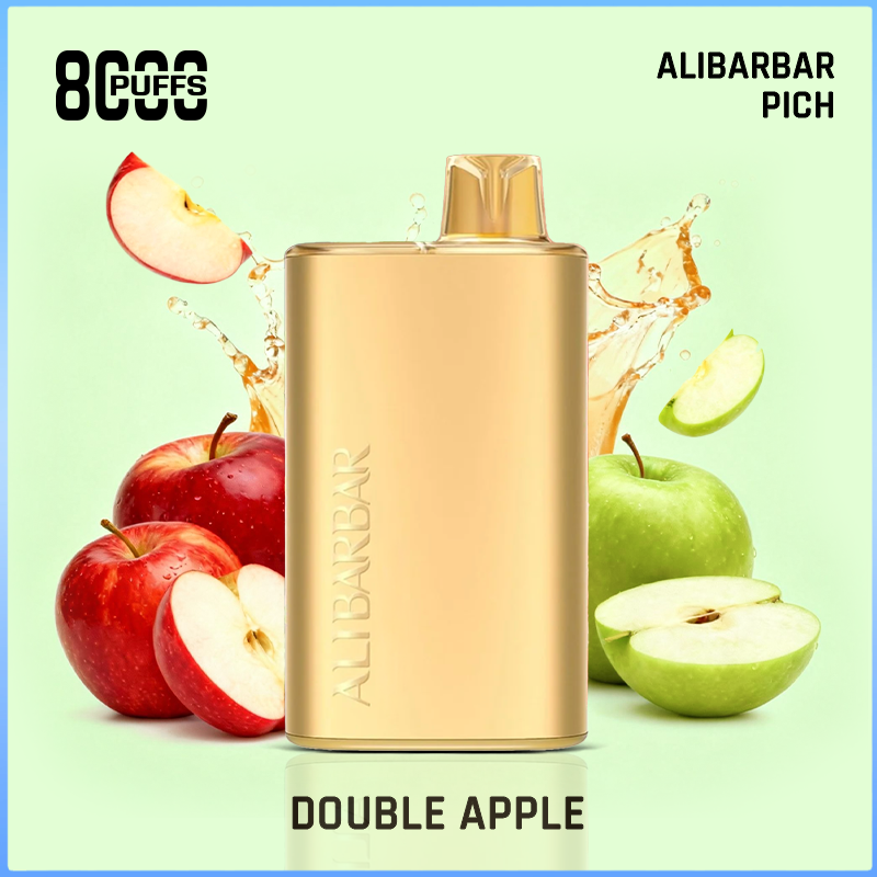 画板-1-04-1.png Alibarbar Rich Double Apple 8000 Puffs - Image 1