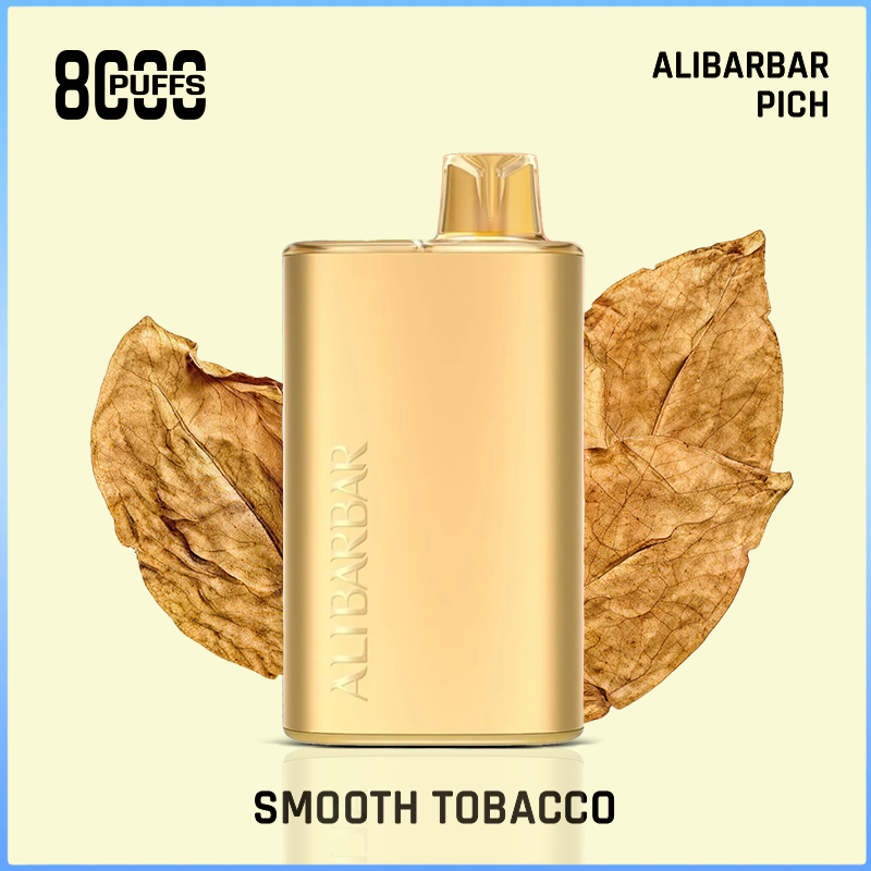 画板-1-05-1.png Alibarbar Rich Smooth Tobacco 8000 Puffs - Image 1