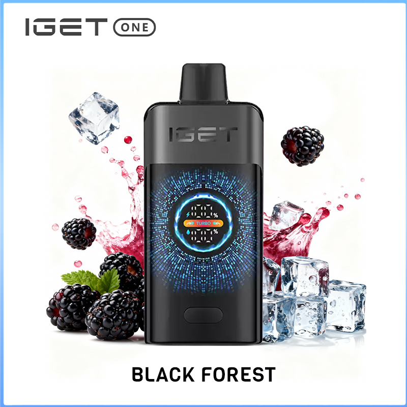 画板-1-05-3.png IGET One Black Forest 12000 puffs - Image 1