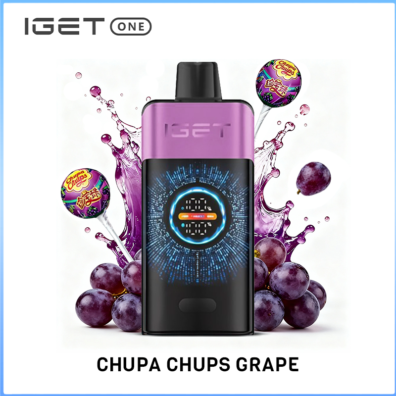 画板-1-08-3.png IGET One Chupa Chups Grape 12000 puffs - Image 1