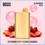 Alibarbar Rich Strawberry Hubba Bubba 8000 Puffs